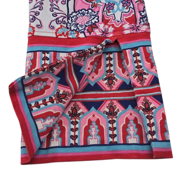 Coolibar Sun Protection Tunic Top Women M St Lucia Floral Print 3/4 Sleeve - Picture 6 of 11